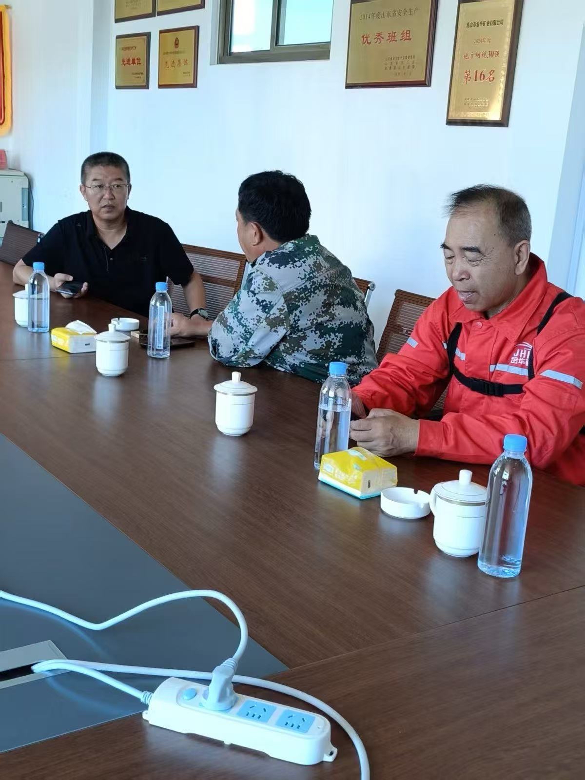 Q&A meeting with Mine engineers team